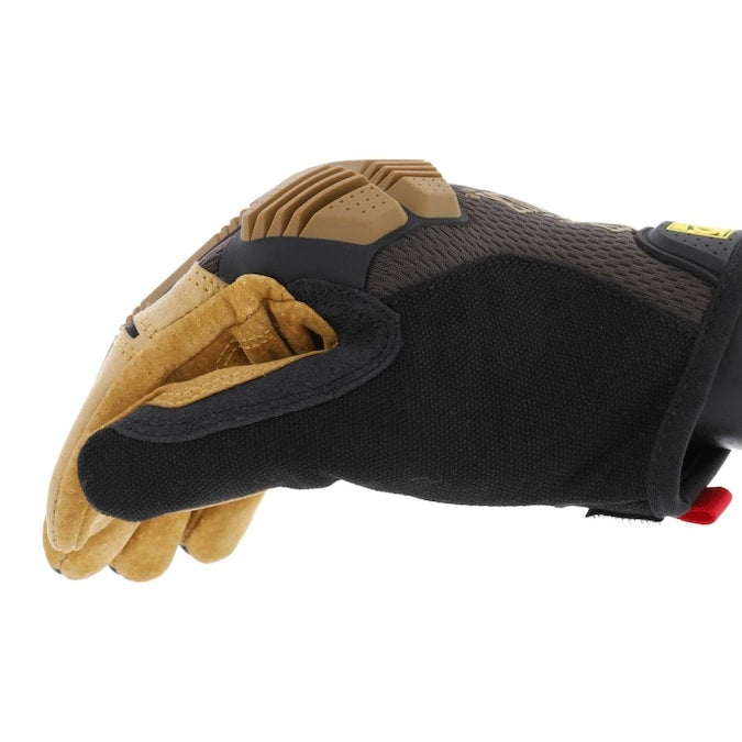 MECHANIX WEAR Black Leather Gloves, (1-Pair)