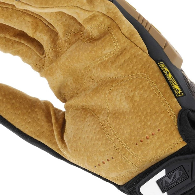 MECHANIX WEAR Black Leather Gloves, (1-Pair)