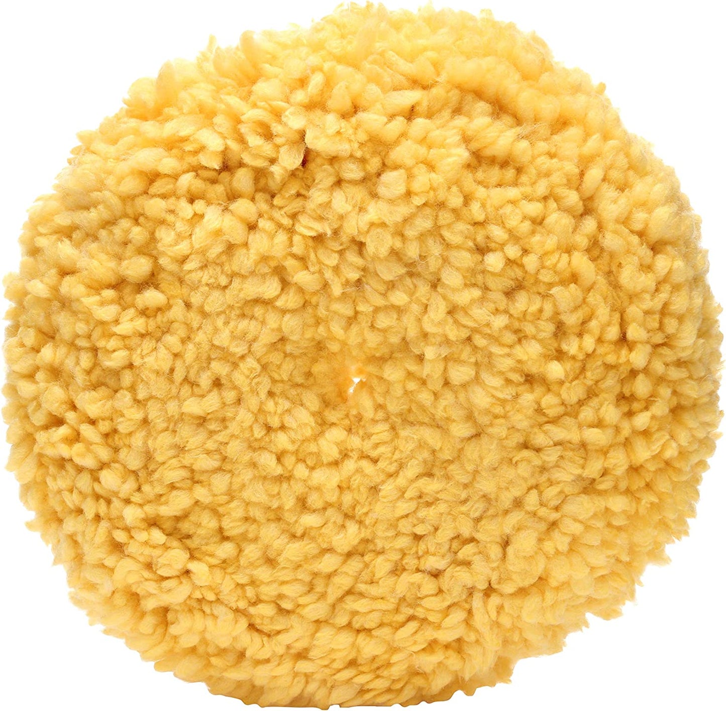 3M Wool Polishing Pad (05713) – for Boats, Cars, Trucks and Rvs – Single-Sided – 9 Inches , Yellow