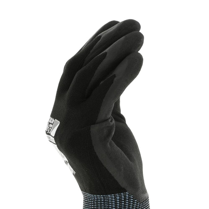 MECHANIX WEAR Black Nitrile Dipped Nylon Gloves, (1-Pair)