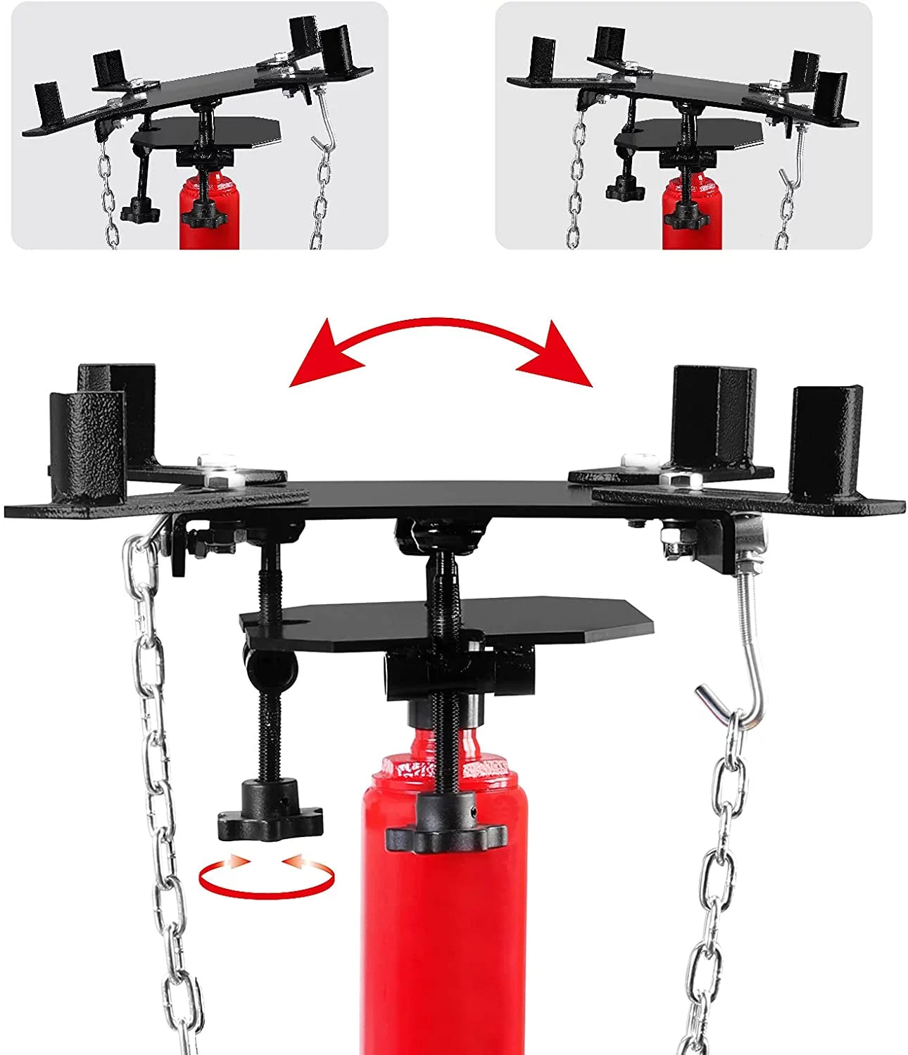 Torin BIG RED Hydraulic Telescoping Transmission Jack,Dmtr4053