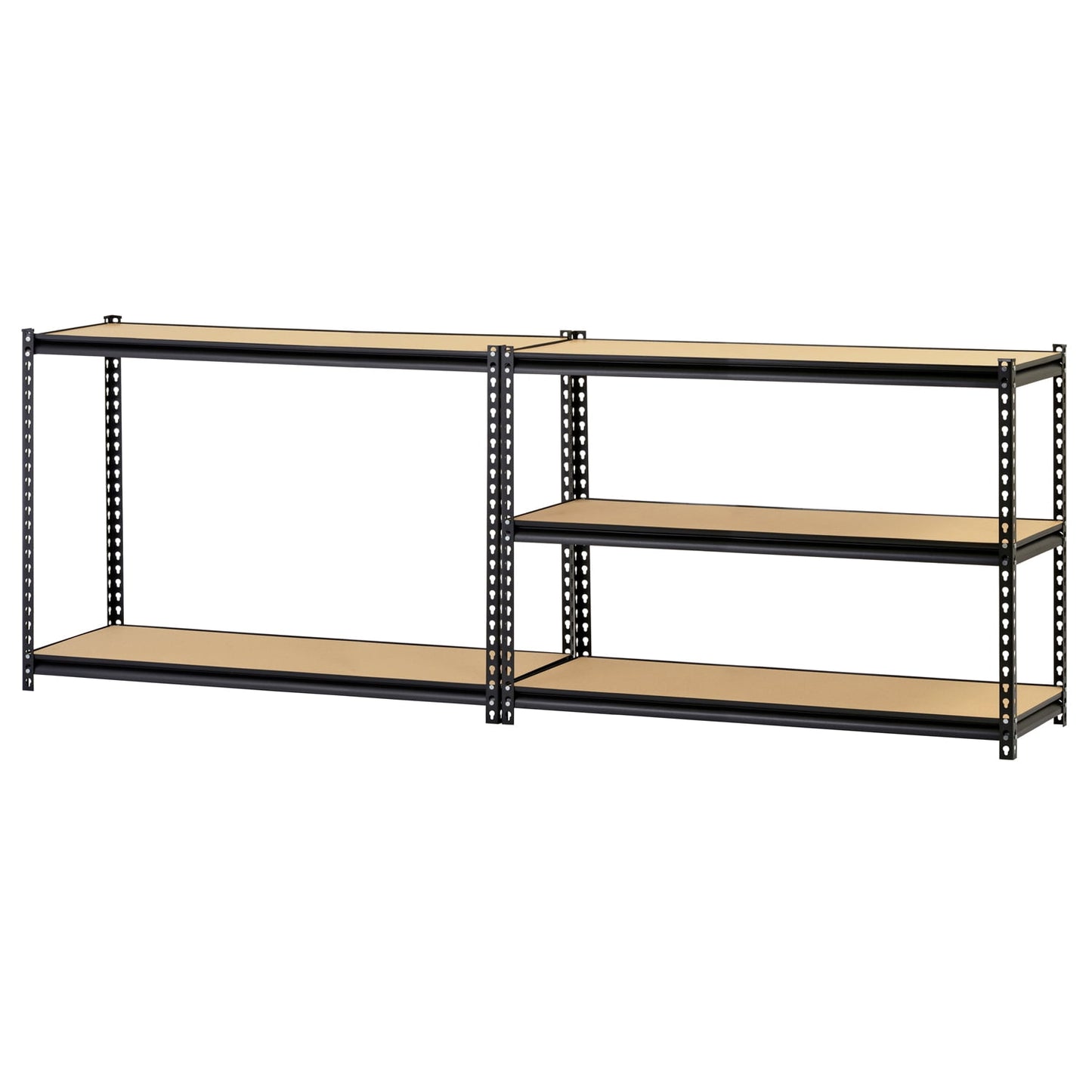 60" W X 72" H X 24" D 5-Tier Steel Freestanding Garage Shelf