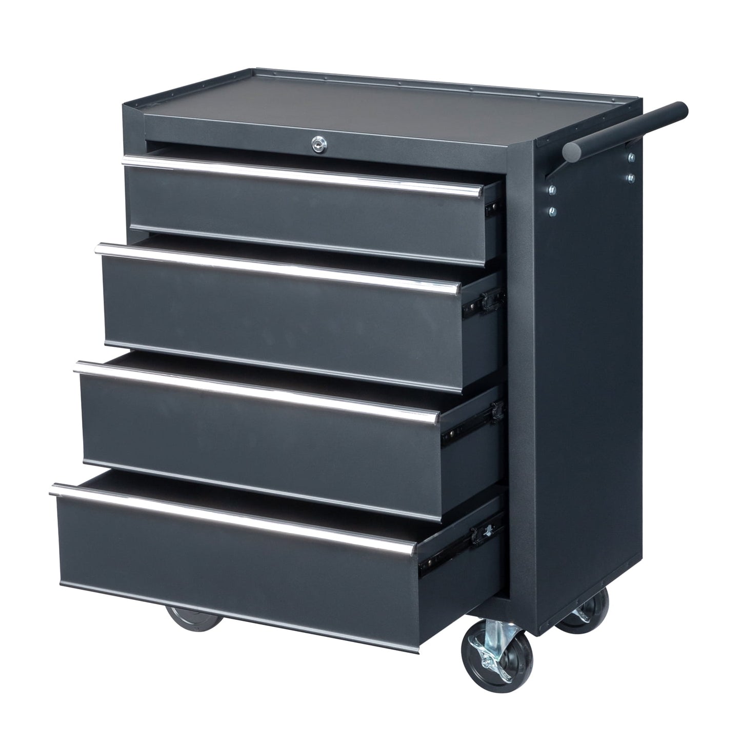 4-Drawer Tool Chest Rolling Tool Cabinet with Wheels for Auto Mechanics