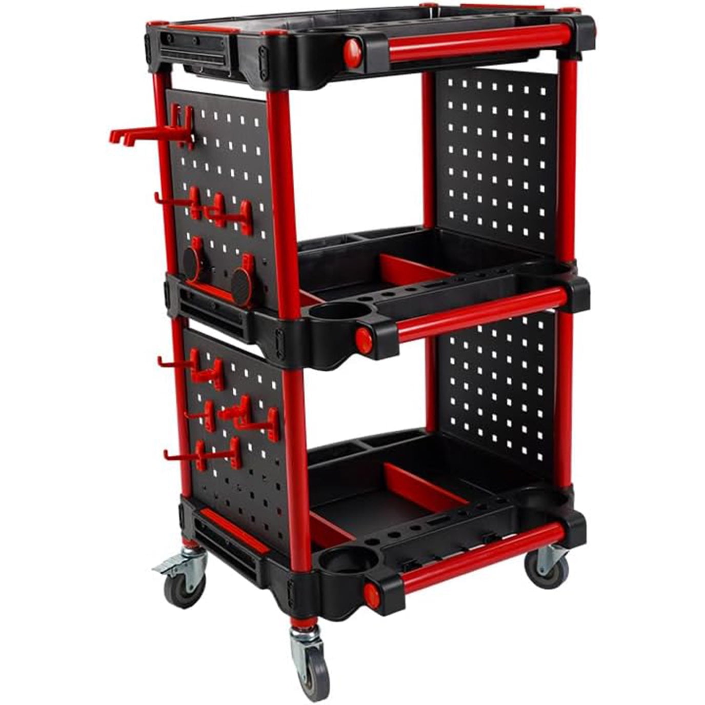 3 Tier Rolling Utility Tool Cart