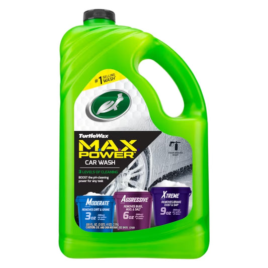 Turtle Wax Ph Boost Car Wash Liquid 100-Fl Oz Car Exterior Cleaner - Adjustable Strength Formula