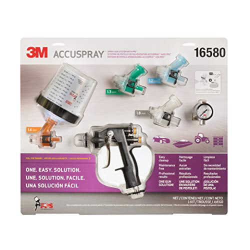 3M Accuspray Spray Gun System with Standard PPS, 16580, 1 Kit