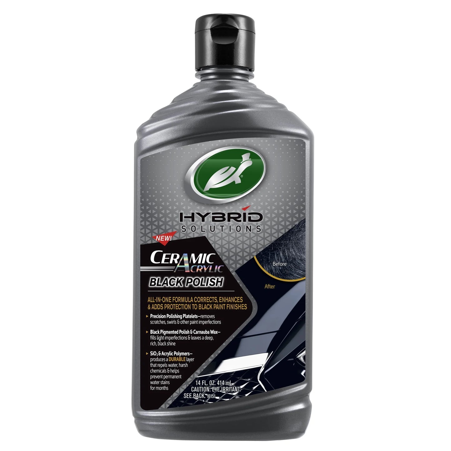 TURTLE WAX Hybrid Solutions Ceramic Acrylic Black Polish