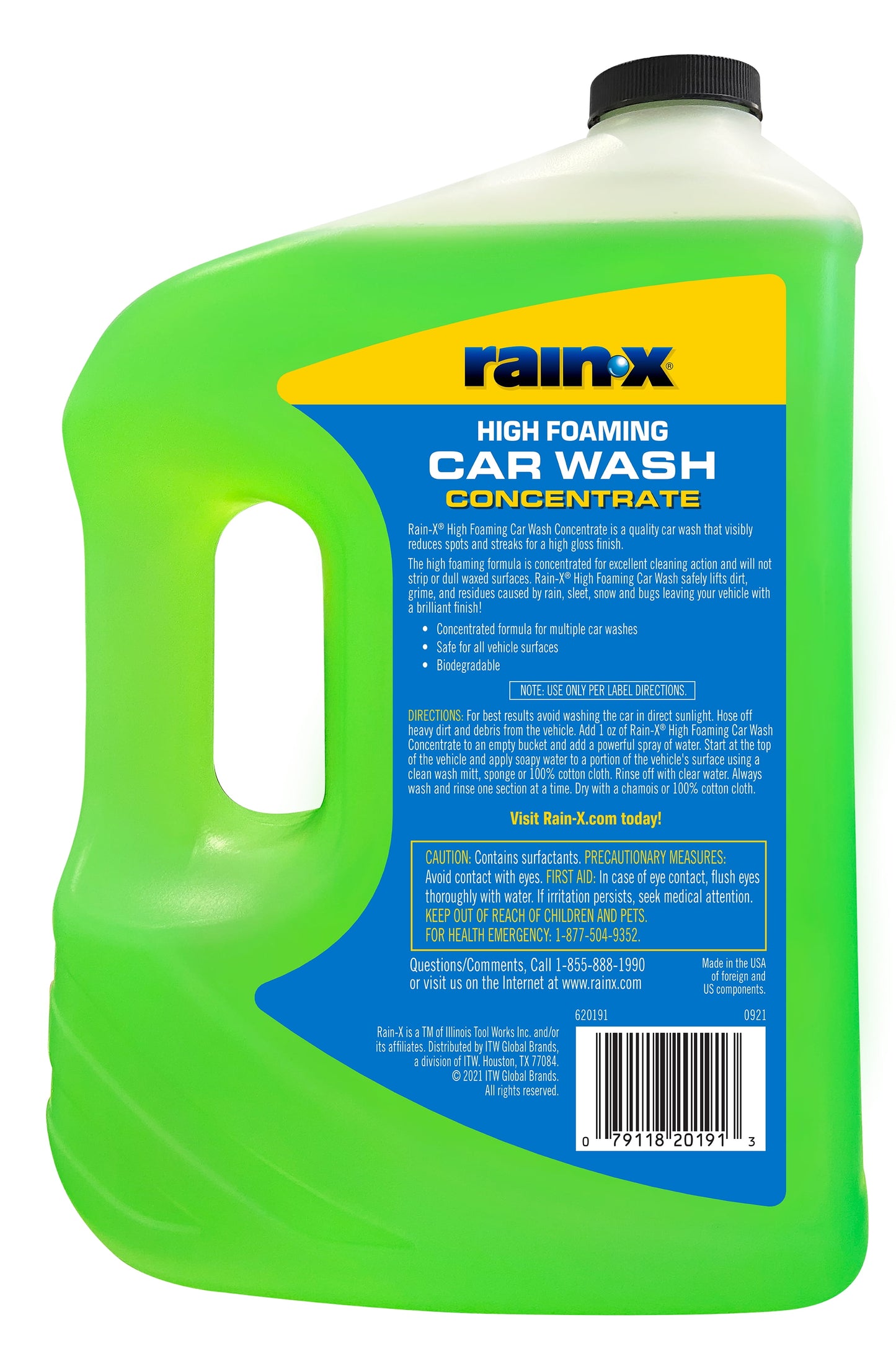 Rain-X Foaming Car Wash Concentrate 100 Oz - 620191