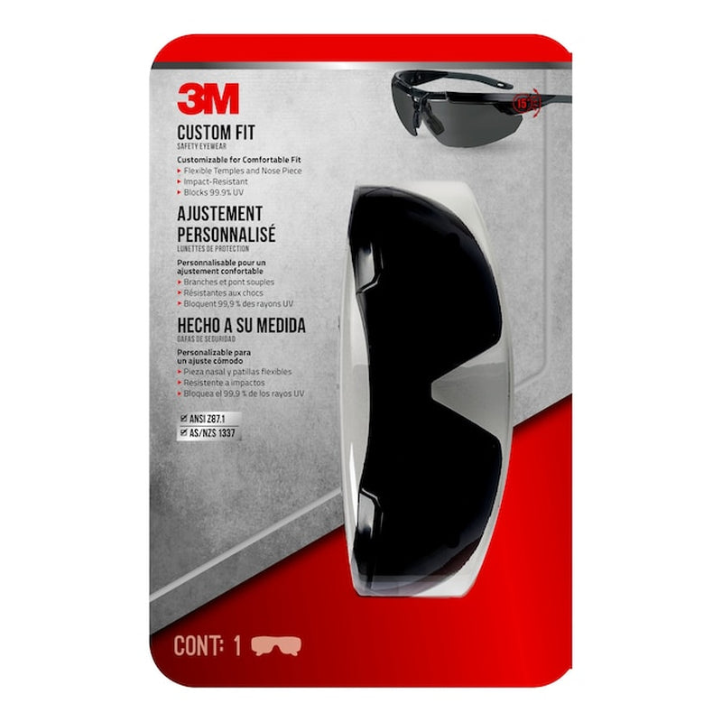 3M Custom Fit Plastic Safety Glasses