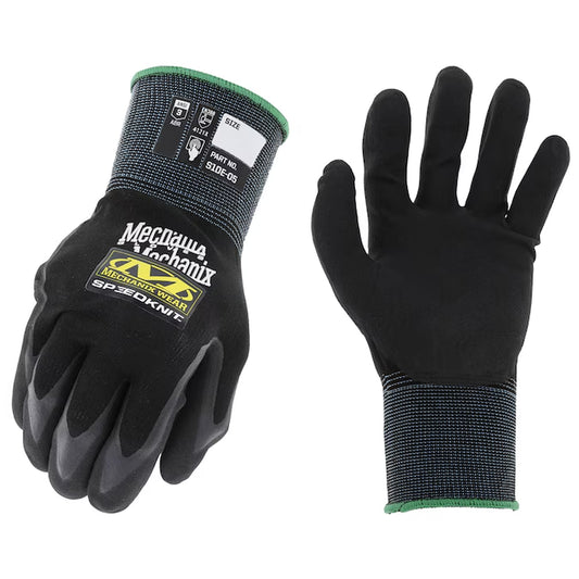 MECHANIX WEAR Large/X-Large Black Nitrile Dipped Nitrile Gloves, (1-Pair)