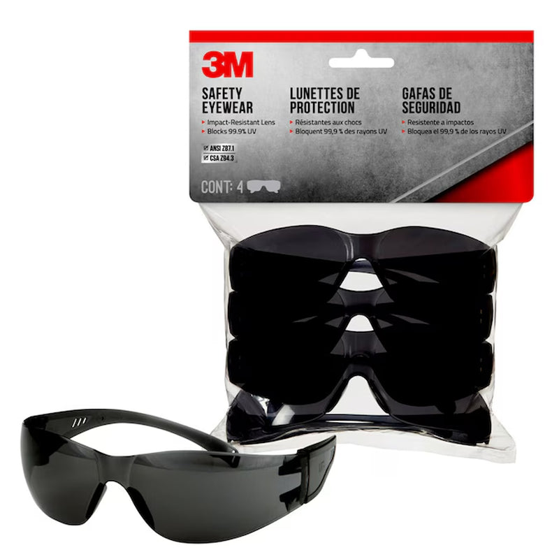 3M Virtua Plastic Safety Glasses