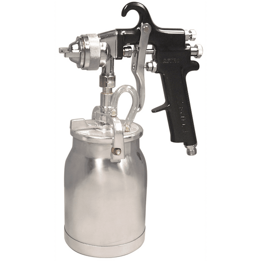 Astro Pneumatic Tool AS7SP Spray Gun with Cup - Black Handle - 1.8Mm Nozzle