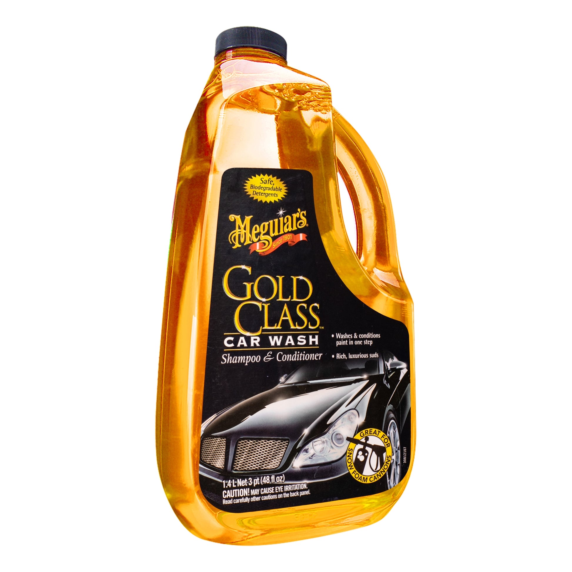 Meguiar's G7148 Gold Class Car Wash Shampoo and Conditioner - 48 Oz.