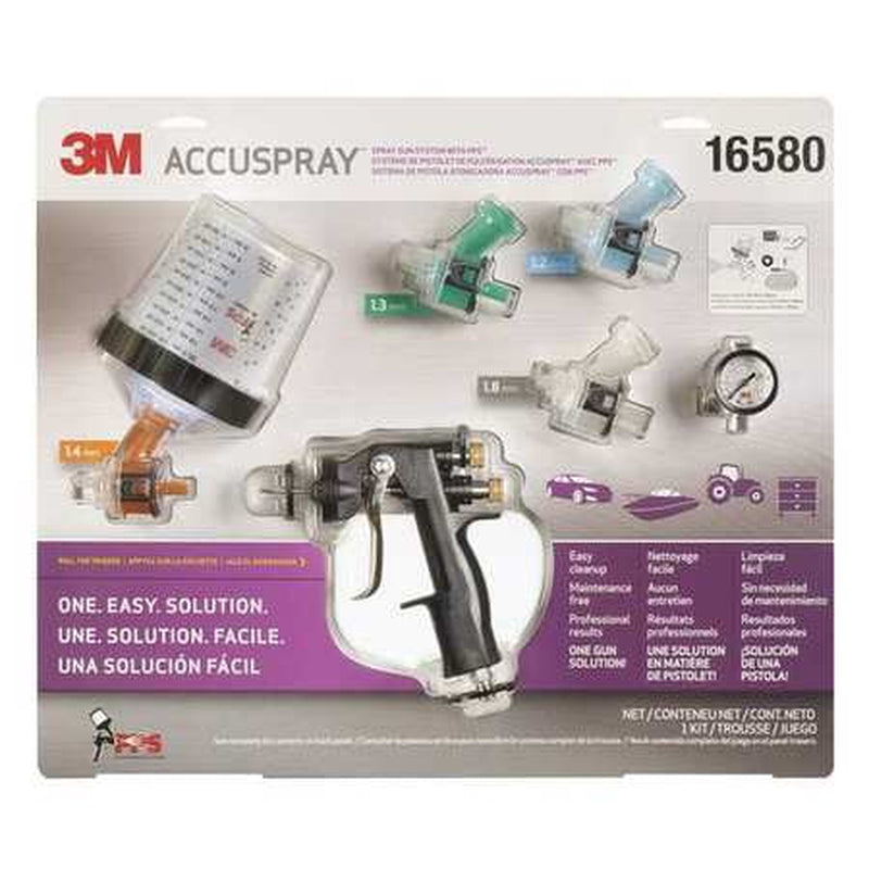 3M Accuspray Spray Gun System with Standard PPS, 16580, 1 Kit