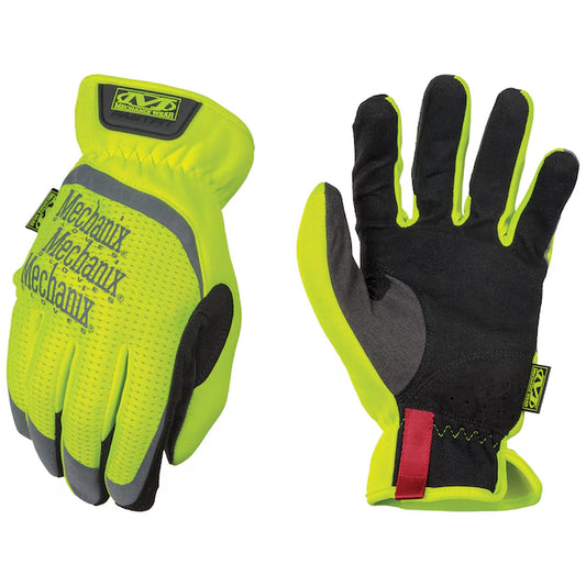 MECHANIX WEAR Yellow Synthetic Leather Gloves, (1-Pair)