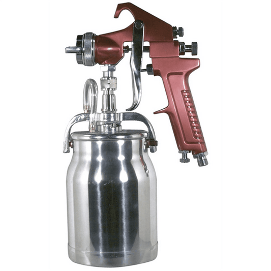 Astro Pneumatic Tool 4008 Spray Gun with Cup - Red Handle 1.8Mm Nozzle