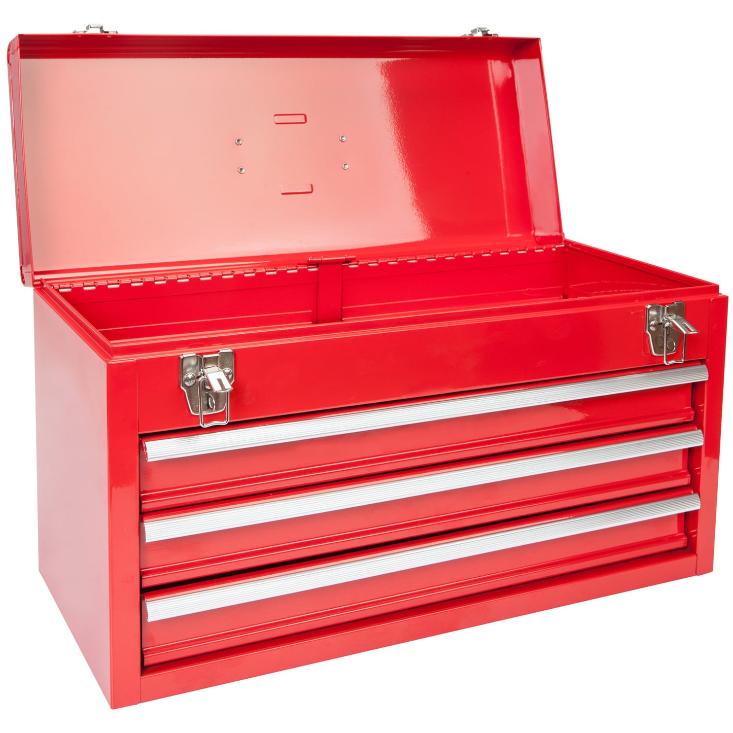 Torin 20" Portable 3 Drawer Red Steel Tool Box