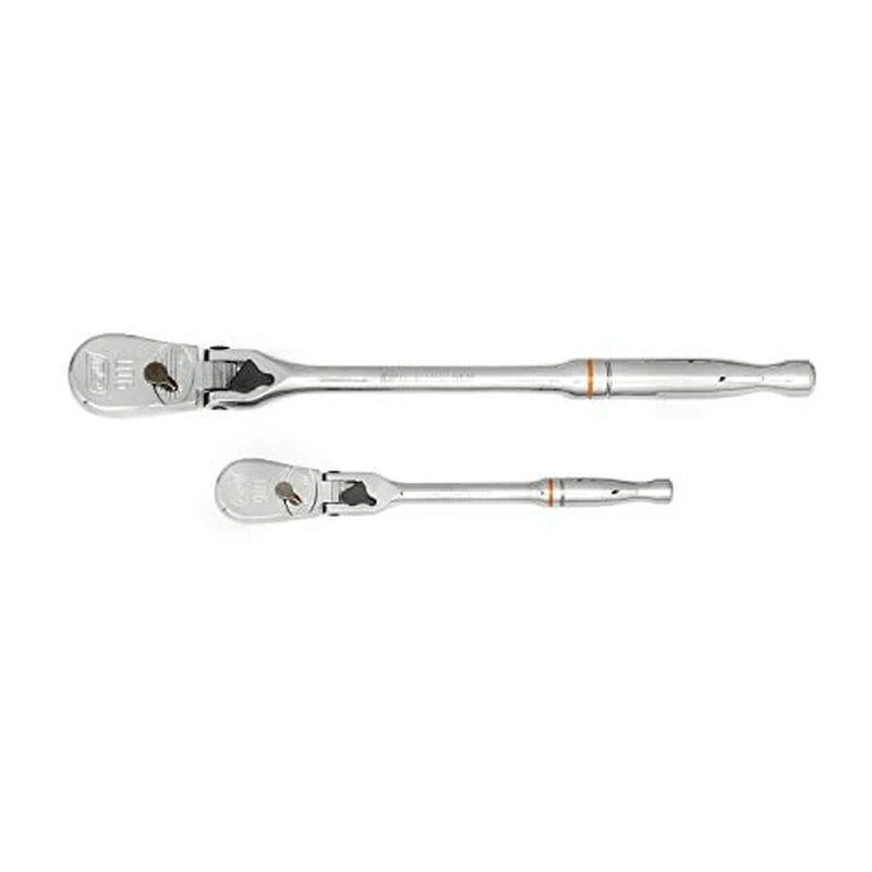 GEARWRENCH 2-Piece 1/4"- 3/8" Drive Flex Head Teardrop Ratchet Set