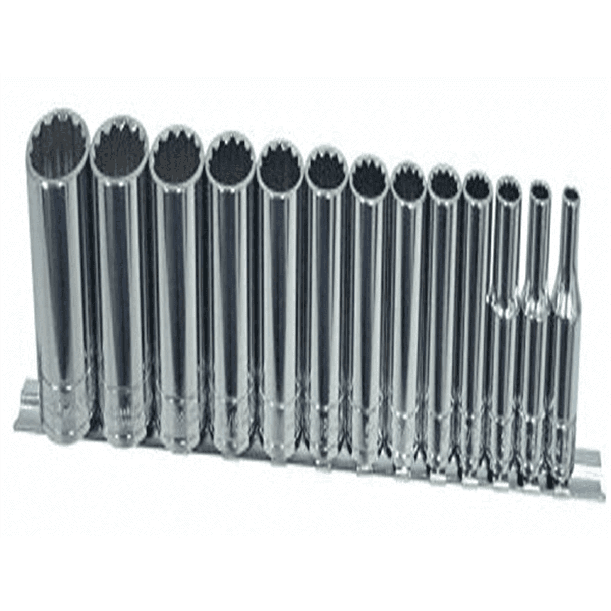  K Tool 3/8 " Drive 12-PT SAE Deep Socket set,13-Piece