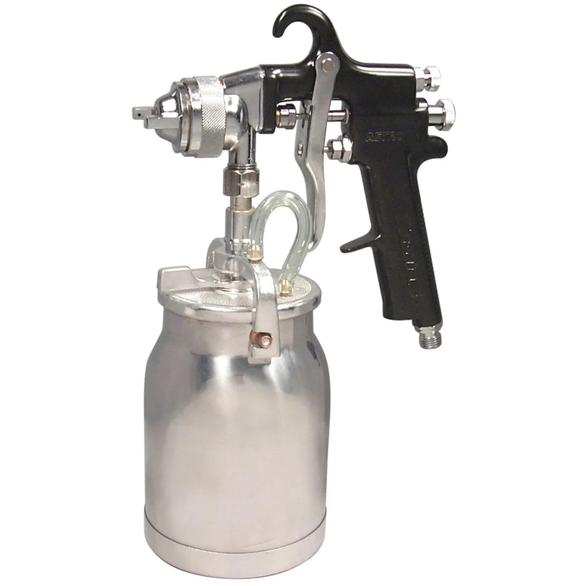 Astro Pneumatic Tool AS7SP Spray Gun with Cup - Black Handle - 1.8Mm Nozzle