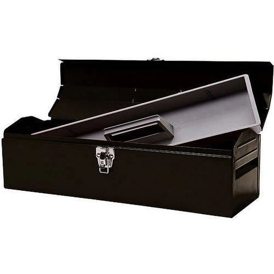 Torin 19" Metal Tool Box with Removable Tray for Tool Storage