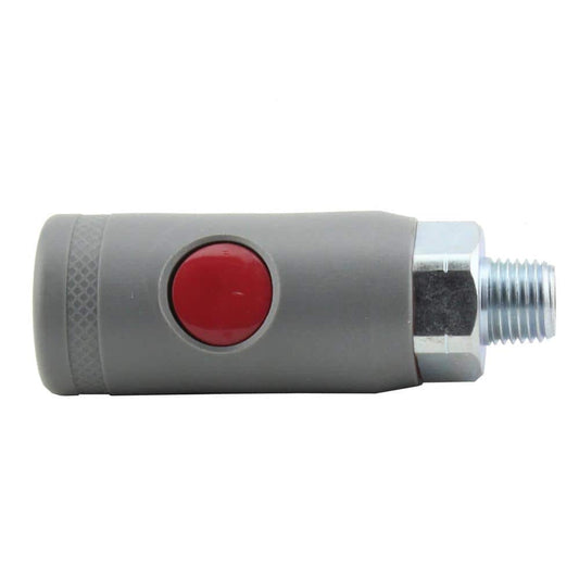 Milton 1/4" MNPT M Style Safety Coupler