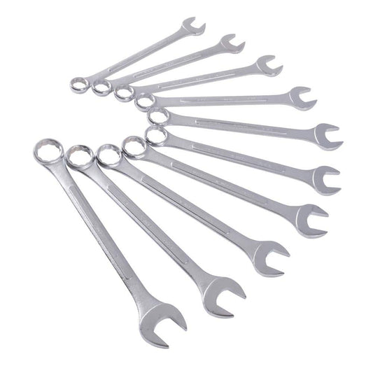 SUNEX Jumbo Combination Wrench Set, Carbon Steel (10-Piece)